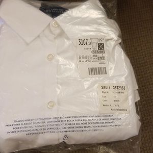 Lands End -Womens L/S white shirt